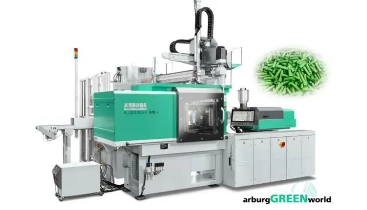 Arburg Greenworld: Arburg Presents Sustainable Plastic Parts Production