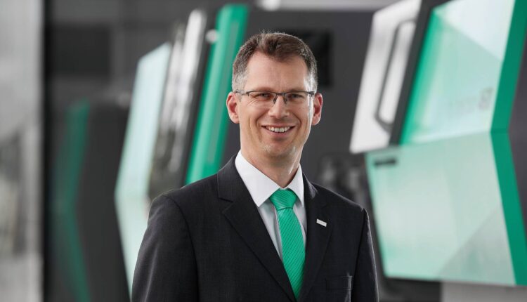 Steffen Eppler, Sales Director Europe at Arburg.